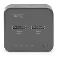 DIGITUS Dual M.2 NVMe SSD DockingStation m. SD-Exp.Kartenles