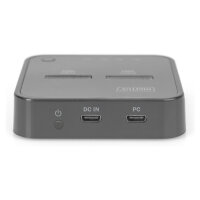DIGITUS Dual M.2 NVMe SSD DockingStation m. SD-Exp.Kartenles