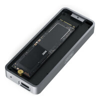 DIGITUS USB M.2 Festplattengehäuse, SSD, inkl....