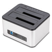 DIGITUS Docking USB ->2x 2,5"/3,5" SATA HHD, SSD silber