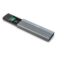 DIGITUS Gehäuse USB 3.1 Gen2 SSD M2 NVMe Alu