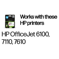 HP 933XL original Ink cartridge CN055AE BGX magenta high...