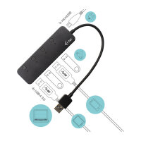 I-TEC USB 3.0 METAL HUB 4 PORT