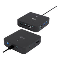I-TEC USB-C DS 2 x HDMI 1x DP 1x GLAN 1x USB-C 3.2 3x...