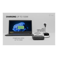 I-TEC USB-C DS 2 x HDMI 1x DP 1x GLAN 1x USB-C 3.2 3x USB-A 3.2 2x USB 2.0 1x 3.5mm Audio