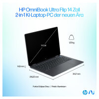 HP OmniBook Ultra Flip 14-fh0075ng CU7 256V 16 GB 1 TB SSD Windows 11 Home