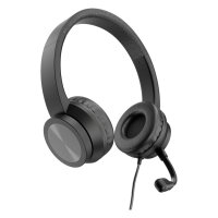 CONCEPTRONIC Headset USB-A Mikro,int.Bed.Stereo 2.0m sw