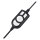 CONCEPTRONIC Headset USB-A Mikro,int.Bed.Stereo 2.0m sw