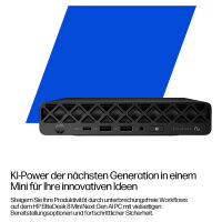 HP EliteDesk 8 Mini G1a AMD Ryzen AI 5 340 32GB 512GB/SSD W11P 1J Gar (DE)