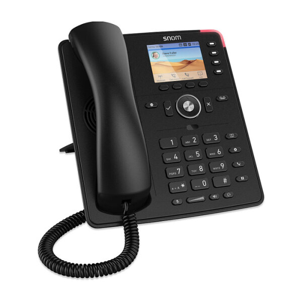 SNOM D713 Schwarz