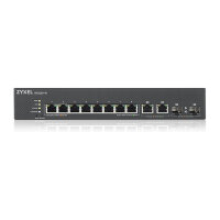 8+2P Zyxel GS2220-10 M RM