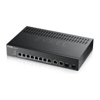 8+2P Zyxel GS2220-10 M RM