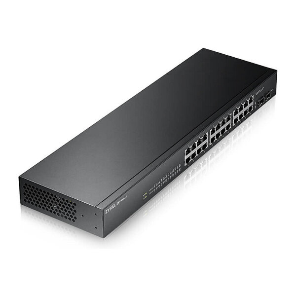 24+2P Zyxel GS1900-24 V2 M RM