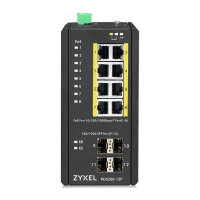 8+4P Zyxel RGS200-12P POE industrial