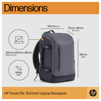 HP Travel 25 Liter 15.6inch Iron Grey Laptop Backpack