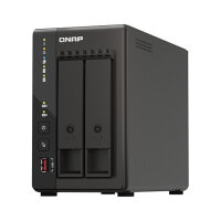 QNAP TS-253E NAS-Server 2 Schächte Intel Celeron...