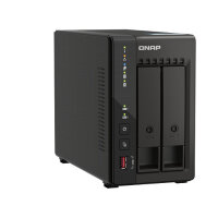 QNAP TS-253E NAS-Server 2 Schächte Intel Celeron J6412 2,6GHz SATA 6Gb/s