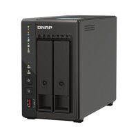 QNAP TS-253E NAS-Server 2 Schächte Intel Celeron J6412 2,6GHz SATA 6Gb/s