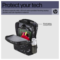 HP Campus XL Tie dye Backpack (P)