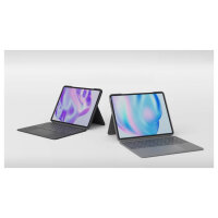 Logitech Combo Touch Tastatur Trackpad Apple iPad Air 11-13 Oxford Gray