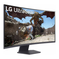 80cm/32" ( 2560x1440) LG 32GS60QC-B Consumer Ultragear Gaming HDR10 2xHDMI DP 1ms 180Hz