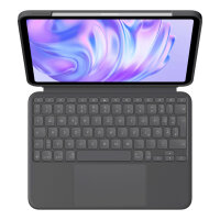 Logitech Combo Touch Tastatur Trackpad Apple iPad Pro...