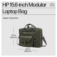 HP 15,6 Zoll Modulare Laptop Tasche