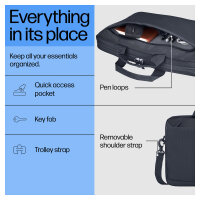 HP Everyday 40,64cm 16Zoll Odyssey Gray Laptop Briefcase