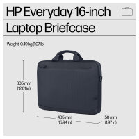 HP Everyday 16-inch Laptop Briefcase Odyssey Grey