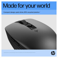 HP Maus 710 Kabellos BT/USB-A/C-Empfänger 7 Tasten Schwarz