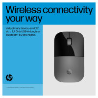 HP Z3700 Dual Silver Wireless Mouse EURO (P)
