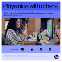 HP Maus 715 Rechargeable Multi-Device Mouse Bluetooth