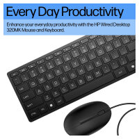 HP Wired 320MK combo EMEA-INTL English Loc-Euro plug SmartBuy (EU)