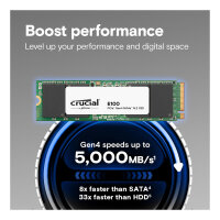 M.2 2TB Crucial E100 Gen4 2280 NVMe PCIe M.2