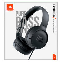 JBL JBLT500BLK Tune500 - Kabelgebundener On-Ear-Kopfhrer - Leicht und faltbar