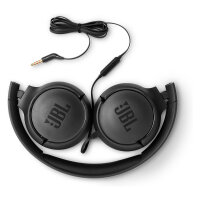 JBL JBLT500BLK Tune500 - Kabelgebundener On-Ear-Kopfhrer - Leicht und faltbar