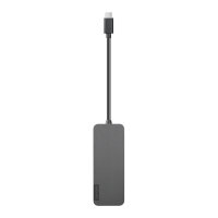 D Lenovo USB-C zu 4x USB-A Adapter (Hub)
