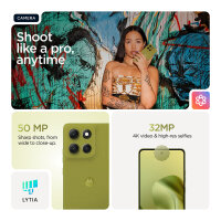 Motorola moto G86 8RAM 256GB golden cypress green