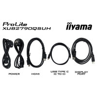 IIYAMA TFT XUB2790QSUH 68.5cm IPS 27/2560x1440/HDMI/DP/USB-C/KVM/hv