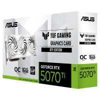 RTX 5070 TI 16GB ASUS TUF Gaming BTF OC 3 Fan white