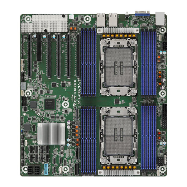 ASRock Mainboard SP2C741D16-2T EEB Dual Sockel 4677