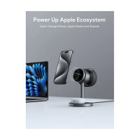 Aukey MagFusion Pro 3-in-1 MagSafe Wireless Charging Stand