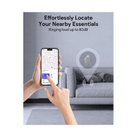 Aukey Track Mate 1 BT Tracker with Find My Dark Gray