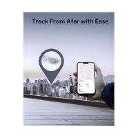 Aukey Track Mate 1 BT Tracker with Find My Dark Gray
