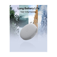 Aukey Track Mate 1 BT Tracker with Find My Dark Gray