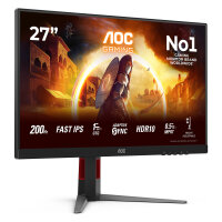 68,6cm (27") 27G4HA 16:09 2xHDMI+DP IPS black/red