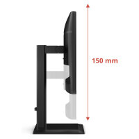 60,5cm (23,8") 24E4U 16:09 HDMI+DP+USB IPS Lift black