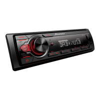 Pioneer MVH-130DABAN mit DAB Antenne