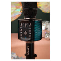 LENCO BMC-090 Karaoke-Mikrofon, schwarz