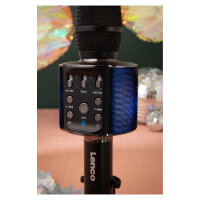 LENCO BMC-090 Karaoke-Mikrofon, schwarz